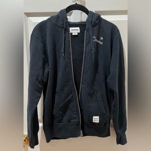 Worn minimally. Converse zip up jacket with hood. Size XS.